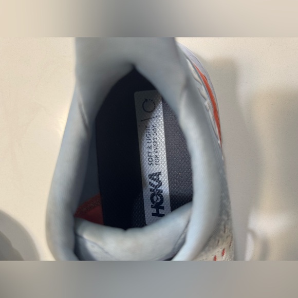 Hoka One One Clifton 8 Womens Size 9B Blue Athletic Running Shoes Sneakers - Picture 8 of 10